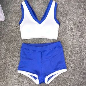 AERIE TWO-PEICE BRALETTE/SHORT SET